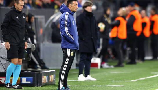 Скалони: Мы не сдались в мачте против Германии