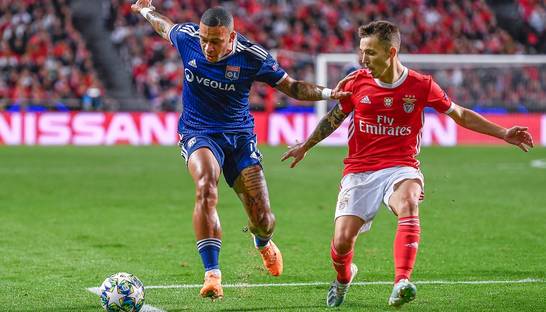 Бенфика - Лион 2:1 видео голов и обзор матча Лиги чемпионов