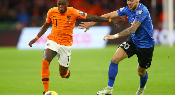 Нидерланды - Эстония 5:0 видео голов и обзор матча отбора на Евро-2020