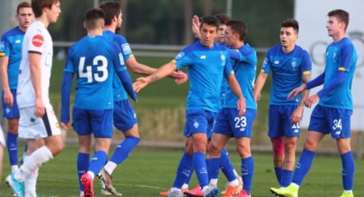 Динамо уверенно обыграло Стремсгодсет в спарринге