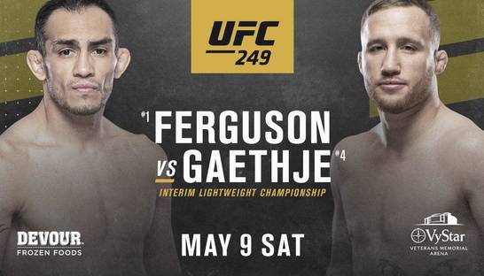 Стали известны дата и место проведения UFC 249