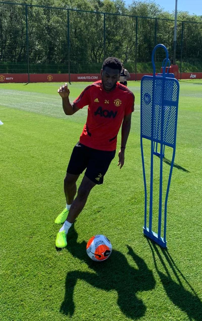 Манчестер Юнайтед возобновил тренировки / twitter.com/ManUtd