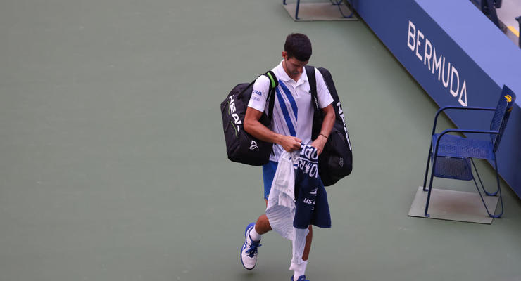 Джокович дисквалифицирован с US Open