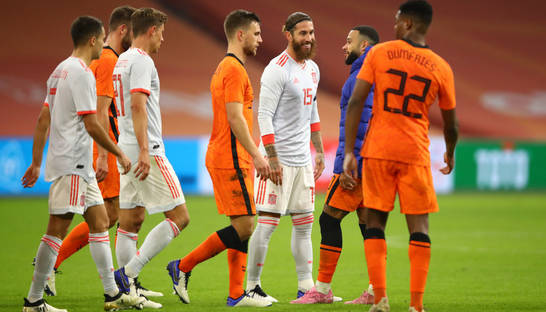 Нидерланды - Испания 1:1 Видео голов и обзор матча