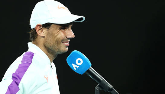 Надаль отреагировал на поведения девушки на Australian Open: Скорее всего она была пьяна