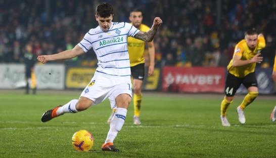 Динамо в гостях с трудом обыграло Александрию