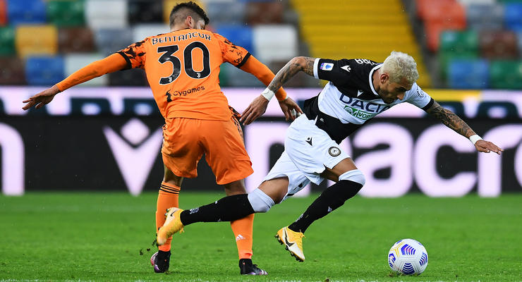 Ювентус в гостях одержал победу над Удинезе