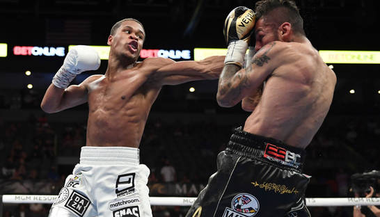 Хэйни в ярком бою победил Линареса и защитил пояс WBC