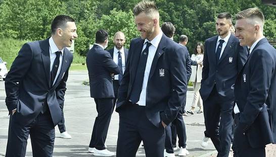 Сборная Украины прибыла в Бухарест