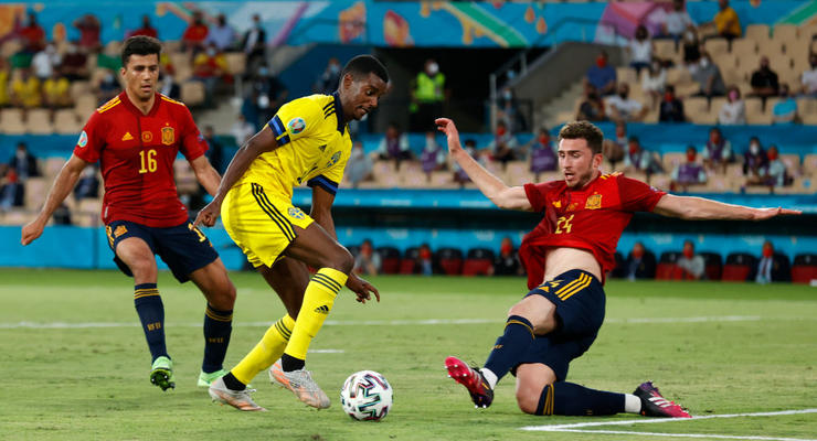Испания и Швеция разошлись миром в матче Евро-2020