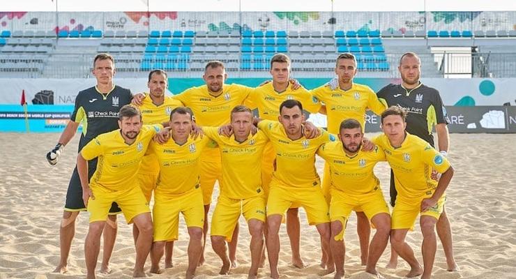 УАФ поддержала запрет сборной Украины по пляжному футболу ехать на ЧМ-2021