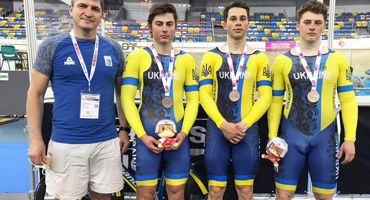 Украинские велосипедисты выиграли Кубок Мира в командном спринте