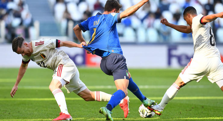 Италия — Бельгия 2:1 видеообзор матча за третье место Лиги наций