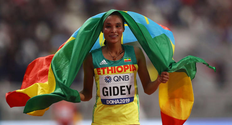 Эфиопская легкоатлетка установила новый мировой рекорд в полумарафоне