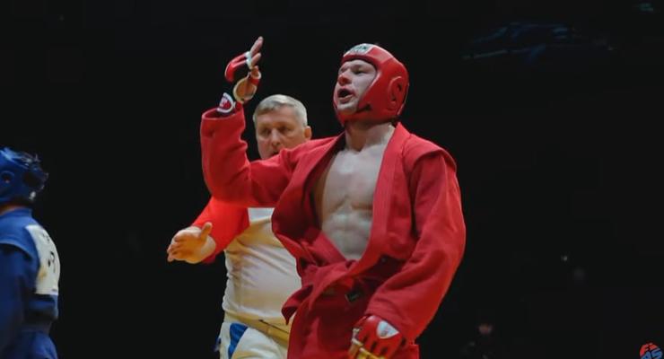 Украинский самбист Руднев - четырехкратный чемпион мира