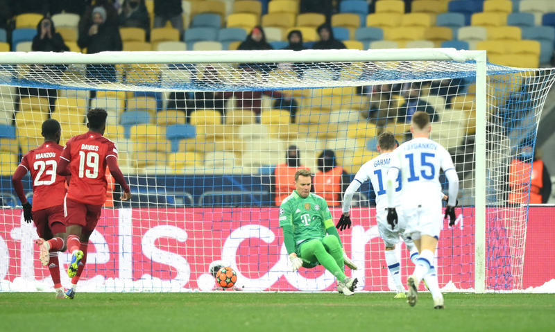 Гол Гармаша не спас Динамо от поражения в матче против Баварии / Getty Images