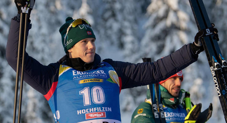 Норвегия победила в мужской эстафетной гонке, Украина стала пятой