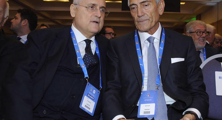 Президенты Лацио и итальянской Федерации Футбола чуть не подрались