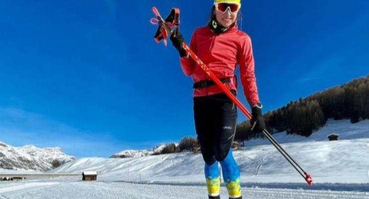 Украинка Олех финишировала в скиатлоне с кровью на лице