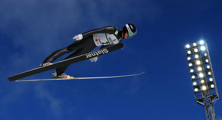 Лыжное двоеборье: Украинец Мазурчук поучаствовал в тренировке