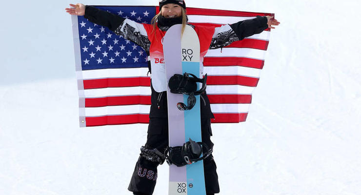 Американская сноубордистка Ким стала двукратной олимпийской чемпионкой в хафпайпе