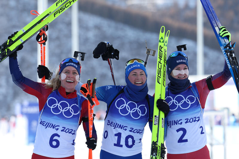 Олимпиада-2022: Джима финишировала седьмой в масс-старте, победила Бреза-Буше / Getty Images