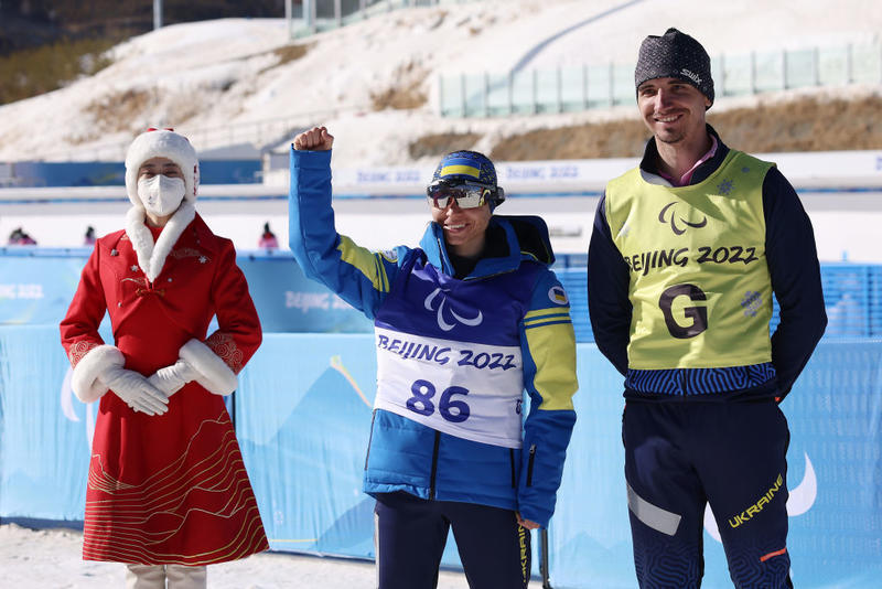 Украинские паралимпийцы завоевали девять медалей в Пекине / Getty Images