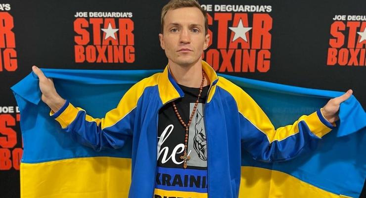 Украинский боксер Довгун защитил титул чемпиона Северной Америки