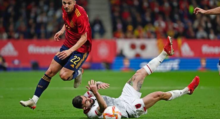 Испания на последних минутах вырвала победу над Албанией