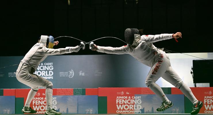 Украина завоевала три медали на чемпионате мира по фехтованию среди кадетов и юниоров