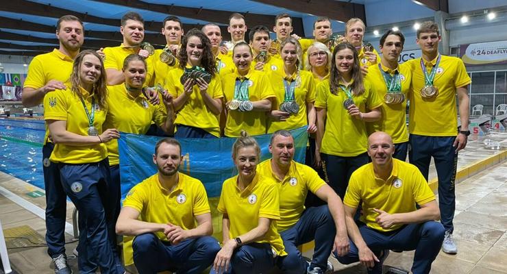 Украина завоевала еще 12 медалей на Дефлимпиаде