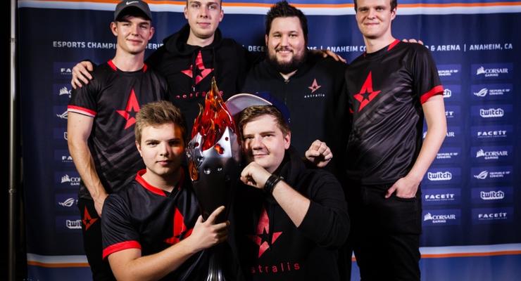 Astralis завоевала чемпионство на ECS Season 2 Finals