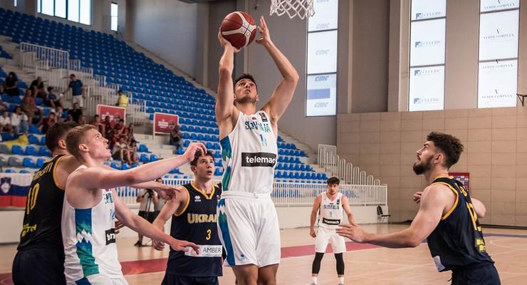 Cборная Украины U-20 по баскетболу уступила в первом матче за сохранение прописки в дивизоне А на Евробаскете