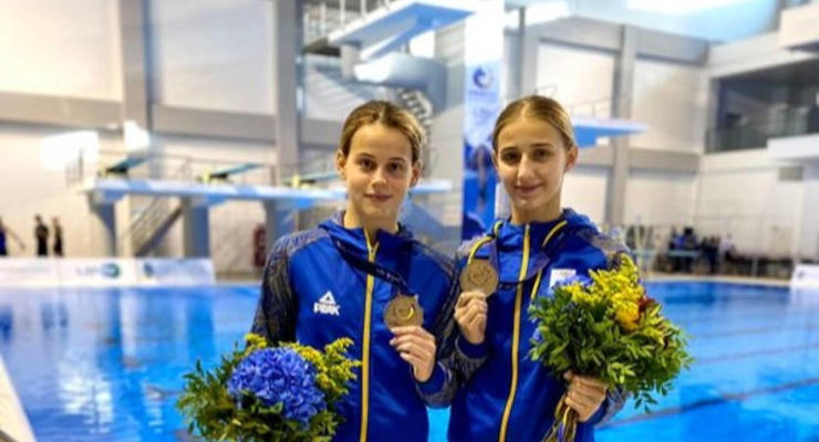 Украина завоевала 8 медалей на юниорском чемпионате Европы по прыжкам в воду
