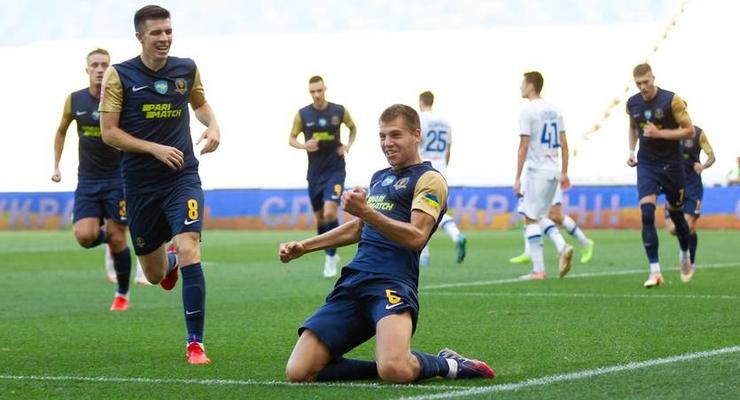 Днепр-1 разгромил Динамо Киев в центральном матче второго тура УПЛ
