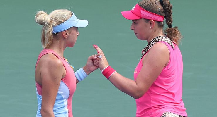 Людмила Киченок и Остапенко потерпели поражение в третьем круге парного разряда US Open