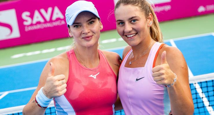 Костюк завоевала первый титул WTA в парном разряде