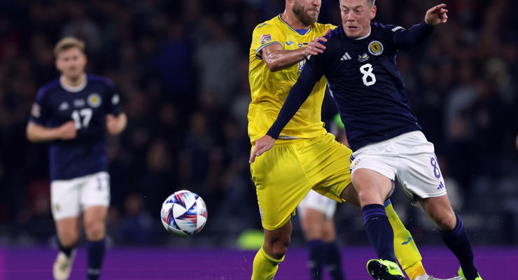 Украина - Шотландия: онлайн-трансляция матча Лиги наций