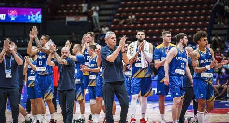 Сборная Украины по баскетболу вернулась в ТОП-30 в рейтинге ФИБА