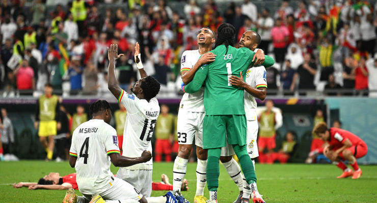 Гана в сумасшедшем матче обыграла Южную Корею
