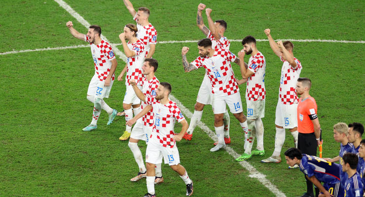 Хорватия пробилась в четвертьфинал ЧМ-2022, переиграв Японию в серии пенальти