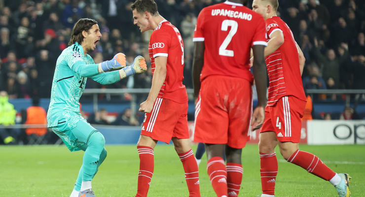 Бавария минимально обыграла ПСЖ в 1/8 финала Лиги чемпионов