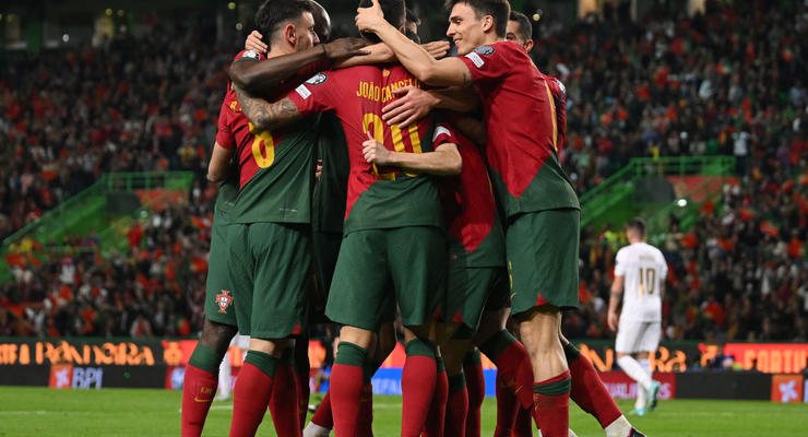 Португалія - ​​Ліхтенштейн 4:0 відео голів та найкращих моментів матчу відбору ЧЄ-2024