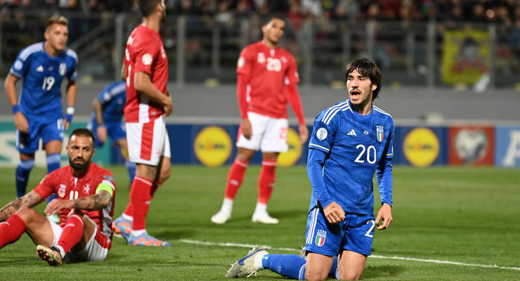 Мальта - Италия 0:2 видео голов и лучших моментов матча отбора ЧЕ-2024
