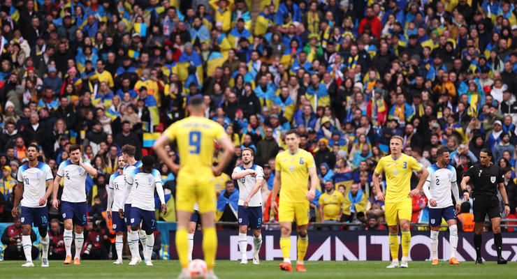 Англия - Украина: видео голов и обзор матча отбора на ЧЕ-2024 26.03.2023