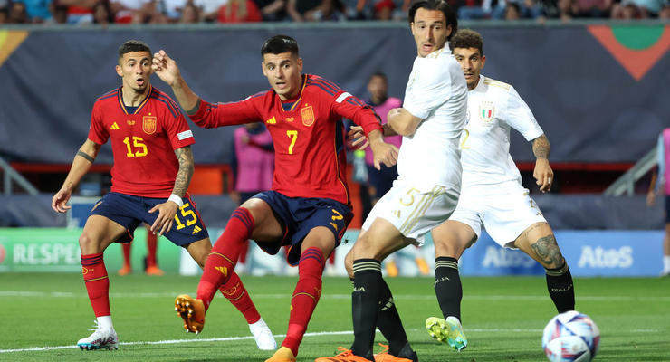 Испания - Италия 2:1 Видео голов и лучших моментов матча Лиги наций