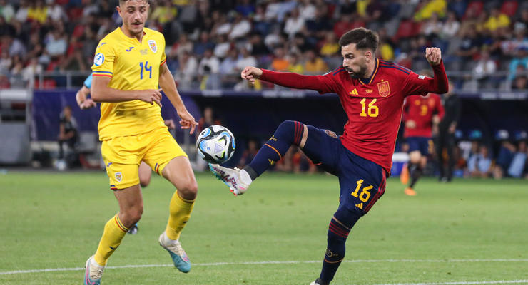 Испания разгромила Румынию в группе Украины на молодежном Евро-2023