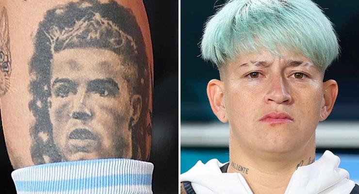 Неожиданный поворот: звезда сборной Аргентины ошарашила татуировкой с Роналду