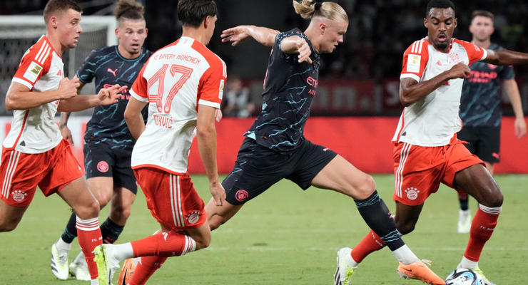 Бавария - Манчестер Сити 1:2 Видео голов и лучших моментов товарищеского матча