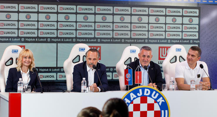 Хорватский клуб подписал спонсорское соглашение с местным филиалом росийской компании